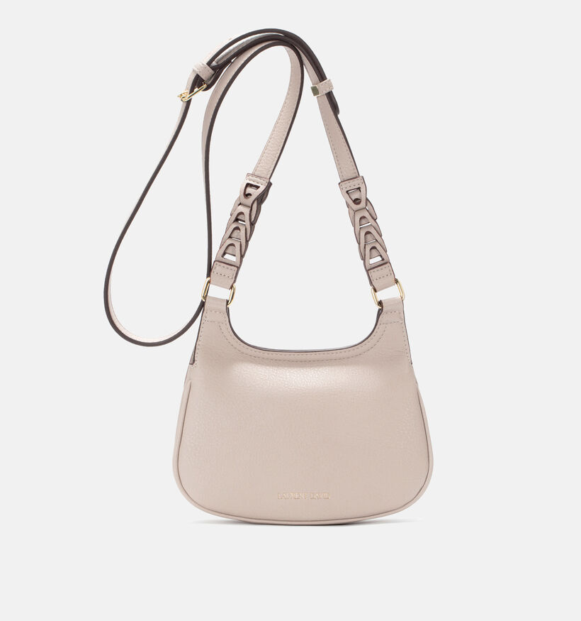 Laurent David Sac port&eacute; crois&eacute; en Taupe pour femmes (365143)