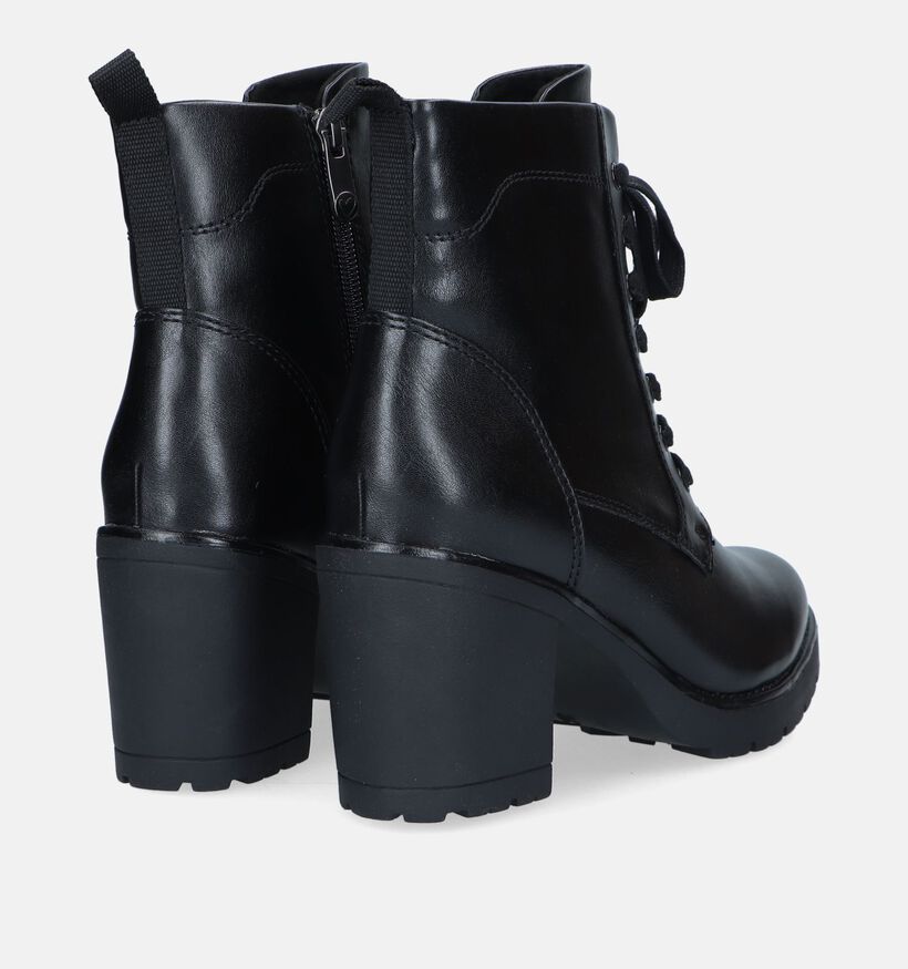 Marco Tozzi Bottines avec talon carré en Noir pour femmes (330640)