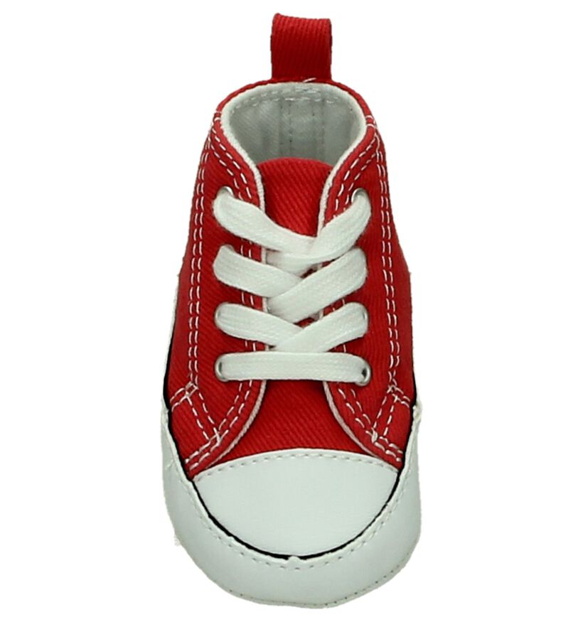 Converse Chaussons bébé en Rouge en textile (200180)