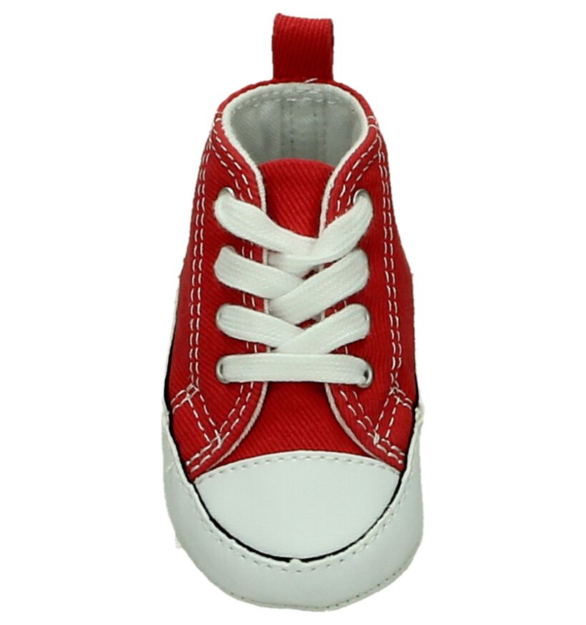 Converse Chaussons bébé en Rouge en textile (200180)