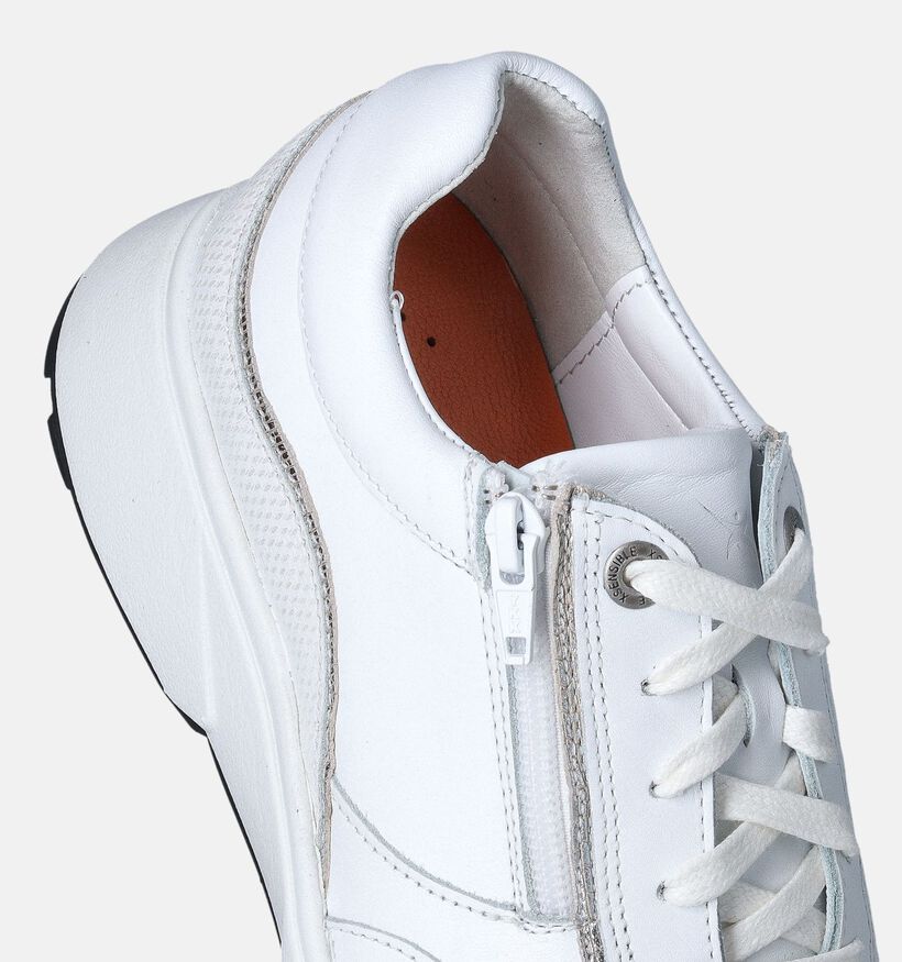 Xsensible Lima Witte Sneakers voor dames (356338) - geschikt voor steunzolen