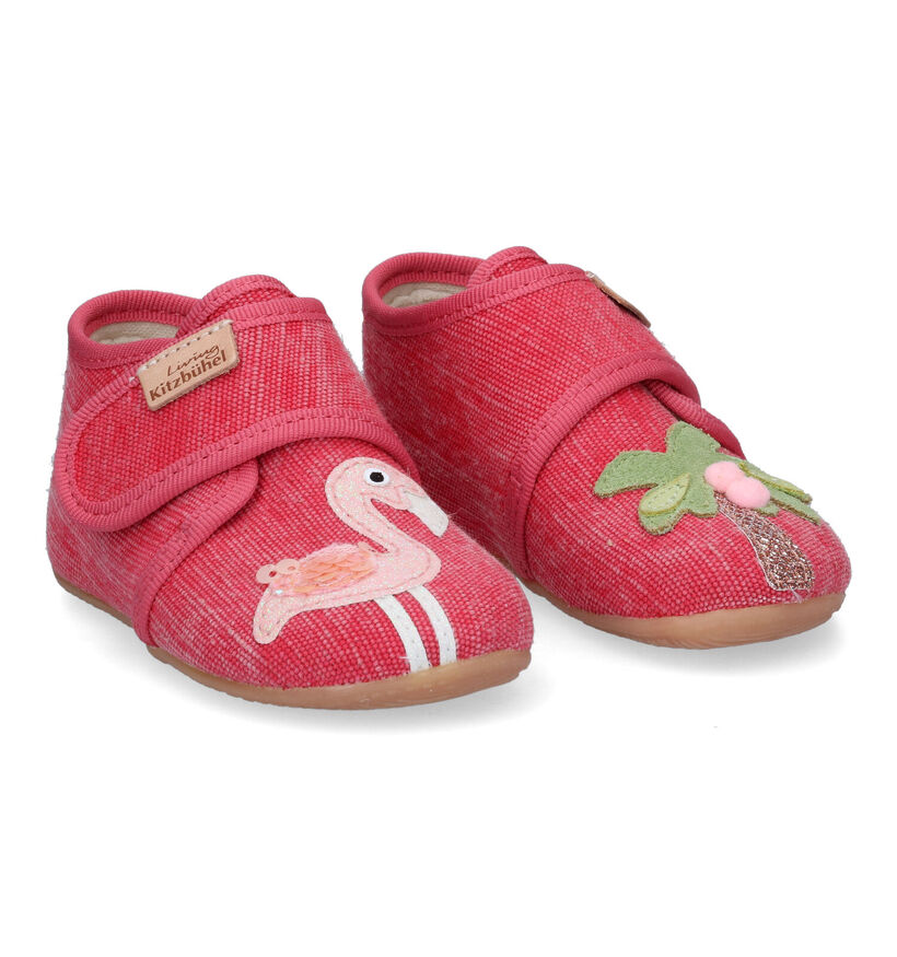 Living Kitzbühel Pantoufles pour bébé en Rose pour filles (326052)