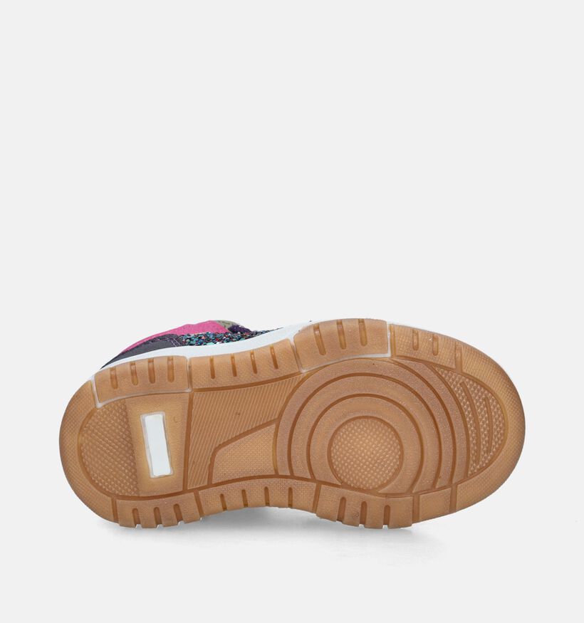 Milo & Mila Paarse Babyschoenen voor meisjes (347016) - geschikt voor steunzolen