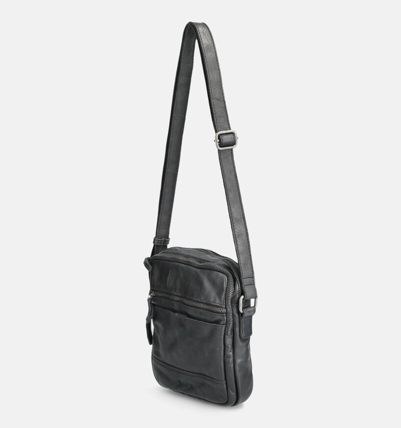 DSTRCT Harrington Road Zwarte Crossbodytas voor heren (380842)