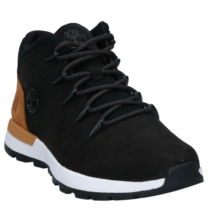 Timberland Sprint Trekker Mid Bottines en Noir pour hommes (344957) - pour semelles orthopédiques