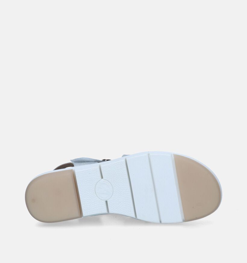 Solemade Maira Zilveren Sandalen voor steunzolen voor dames (339716) - geschikt voor steunzolen