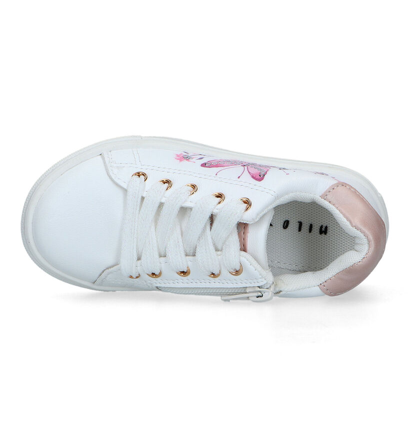 Milo & Mila Witte Sneakers voor meisjes (322244)