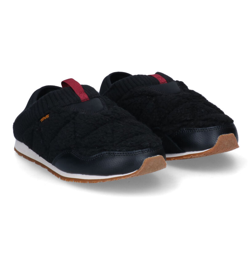 Teva Pantoufles fermées en Écru pour femmes (299550)