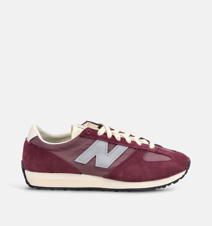 New Balance 471 Baskets basses en Violet fonc&eacute;/Gris pour femmes (374992) - pour semelles orthop&eacute;diques