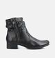 Rieker Bottines plates en Noir pour femmes (363522)