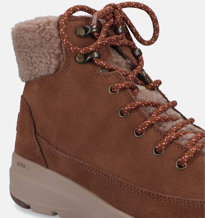 Skechers On-The-Go Glacial Ultra Bruine Bottines voor dames (328059)