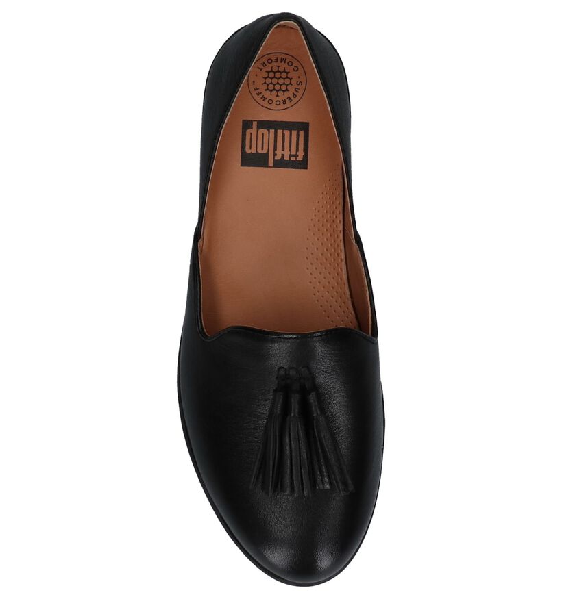 Zwarte FitFlop Tassel Superskate D'orsay Loafers, , pdp