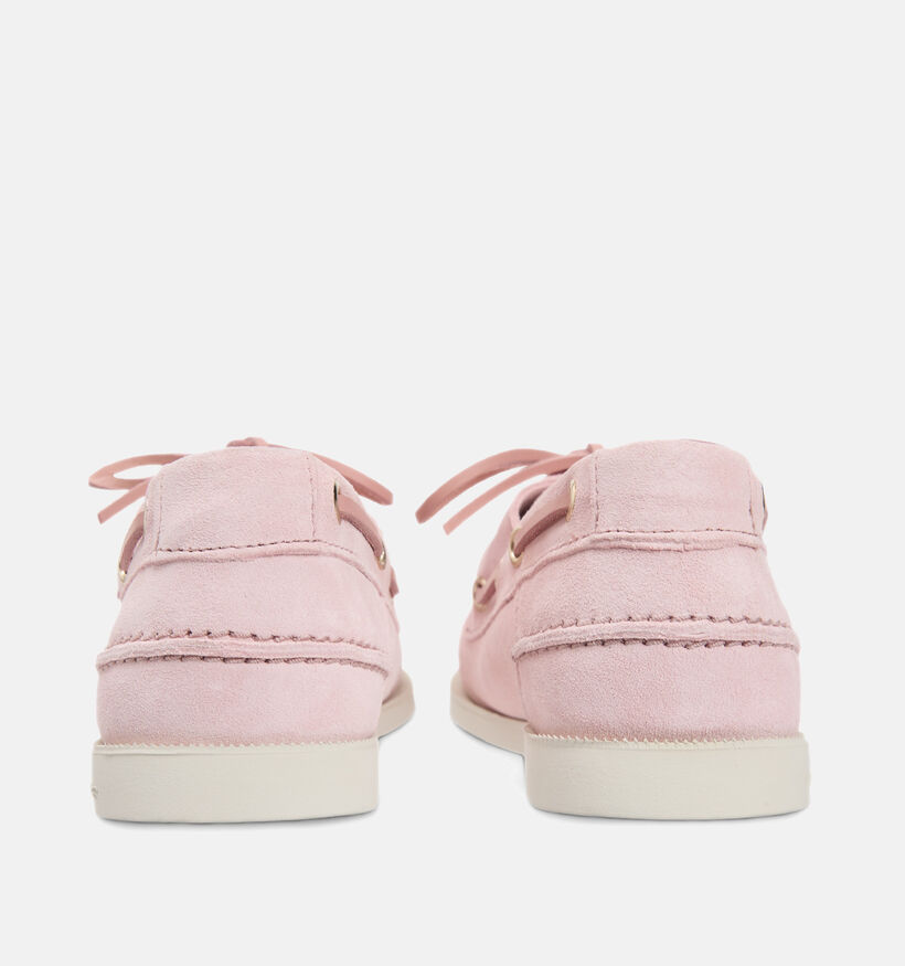 Tommy Hilfiger Chaussures bateau en Or rose pour femmes (368615)