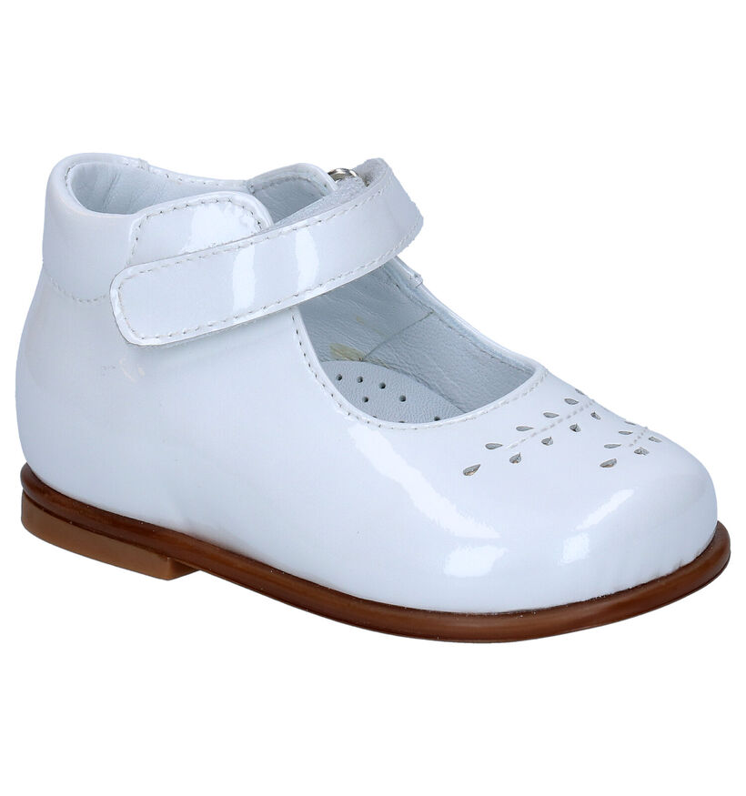 Beberlis Chaussures pour bébé en Blanc en verni (287453)