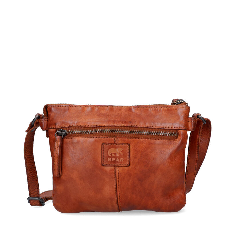 Bear Design Cognac Schoudertas in leer (329781)