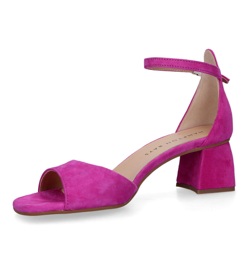 Hampton Bays Sandales avec talon fermé en Mauve pour femmes (324189)