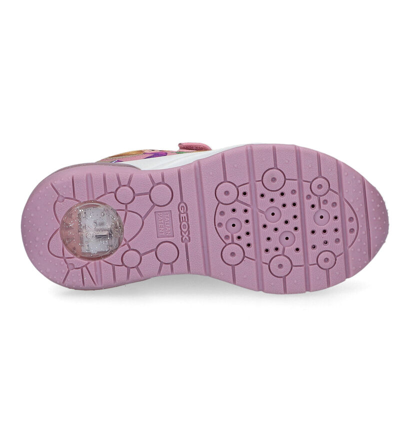 Geox Disney Princess Baskets en Rose en simili cuir (311006)