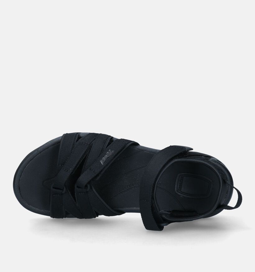 Teva Tirra Zwarte Trekkingsandalen voor dames (354718)