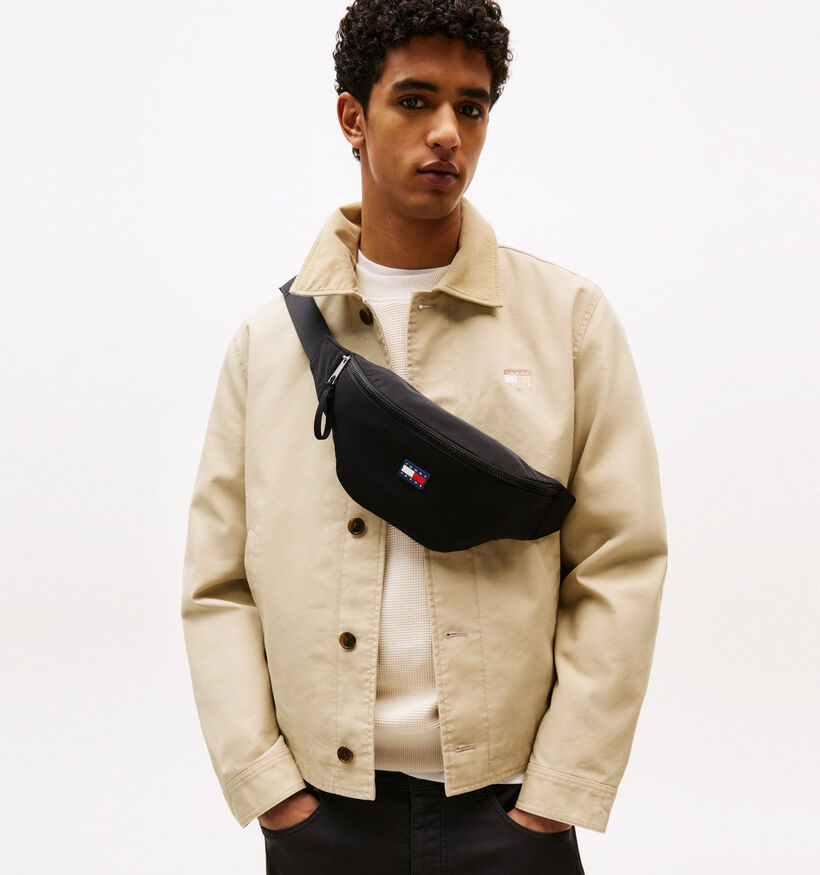 Tommy Hilfiger Amoam Sac banane en Noir pour hommes (359243)