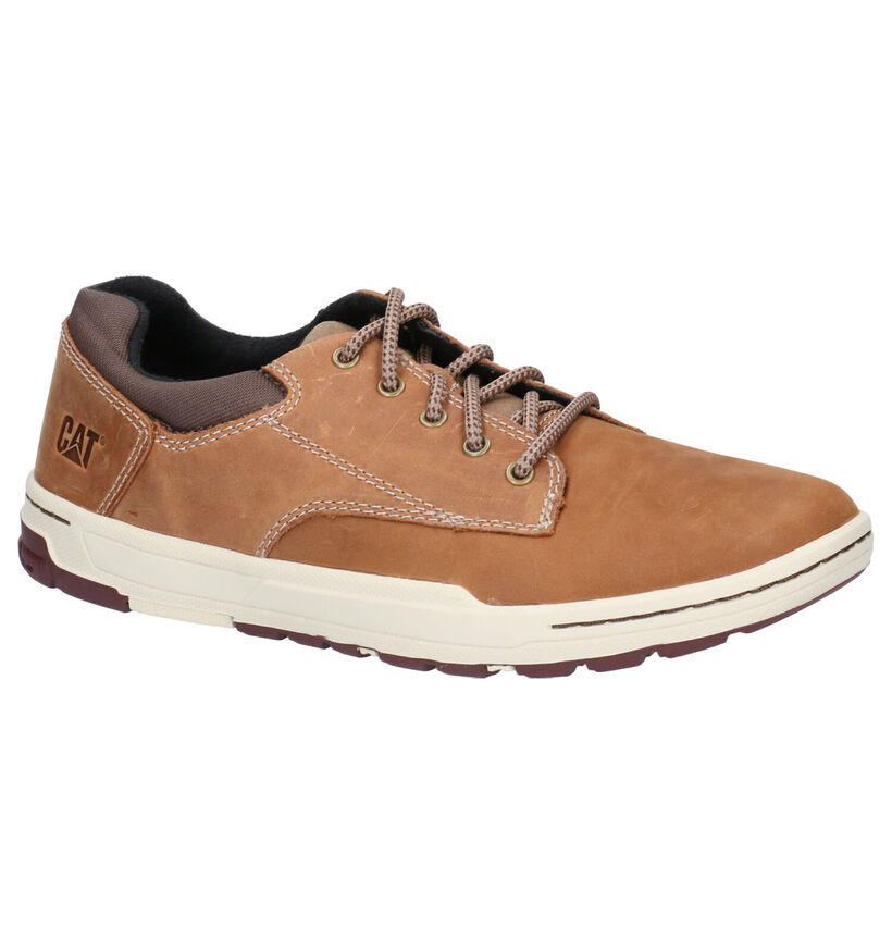 Caterpillar Colfax Chaussures à lacets en Brun en textile (266928)