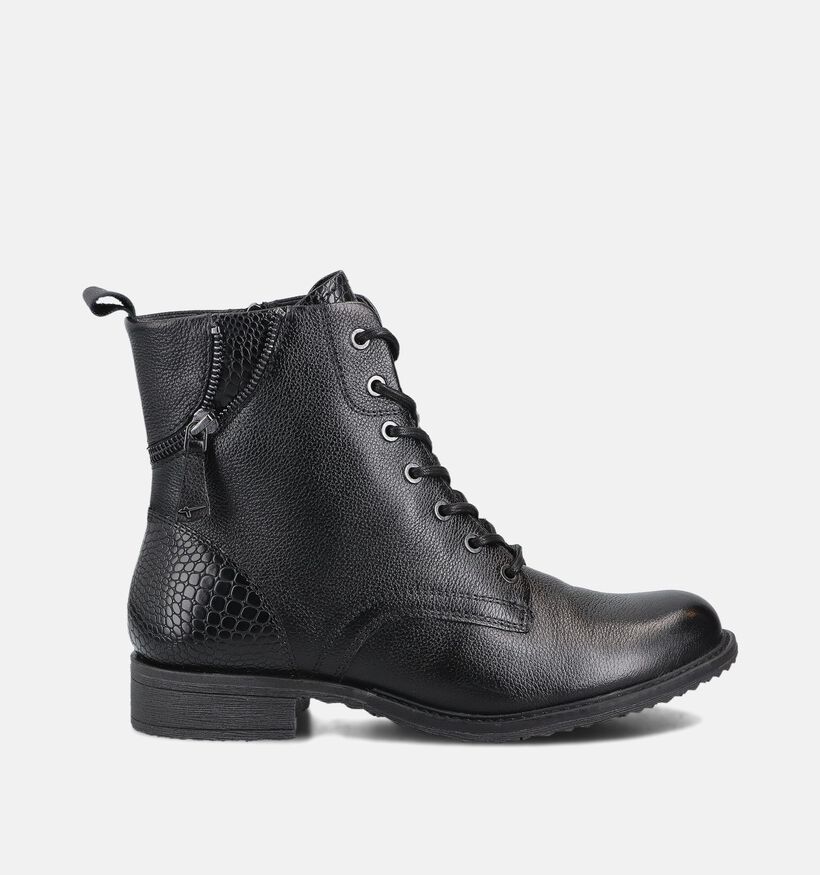 Tamaris Boots à lacets en Noir pour femmes (362759)