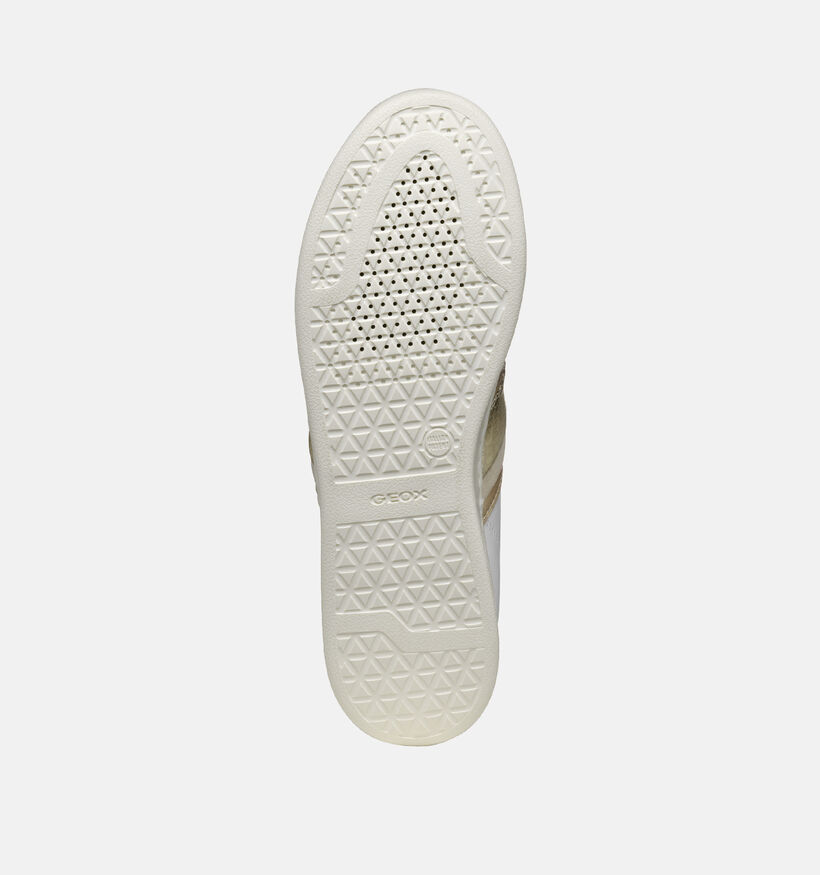 Geox Jaysen Baskets en Blanc pour femmes (353786) - pour semelles orthopédiques