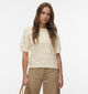 Vero Moda Vista Pull en Beige pour femmes (367146)