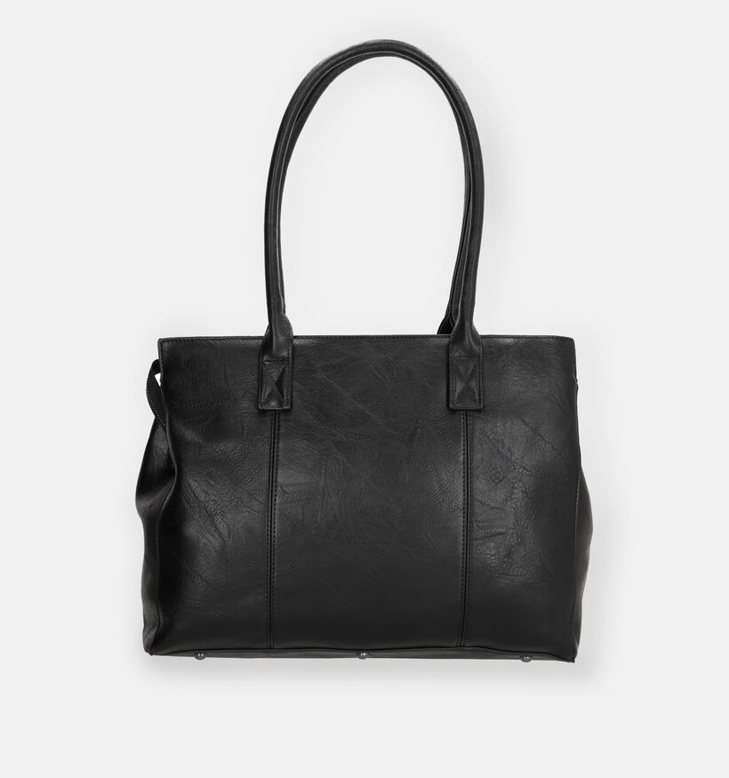 Charm Zwarte Shopper Met Rits voor dames (333123)