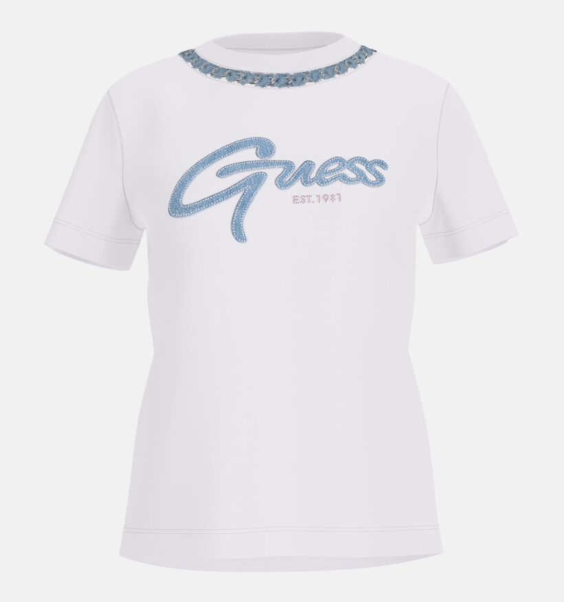 Guess T-shirt en Blanc pour femmes (354572)