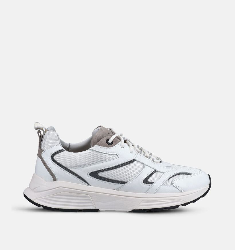 Xsensible Brooklyn Baskets basses en Blanc pour hommes (381828) - pour semelles orthop&eacute;diques