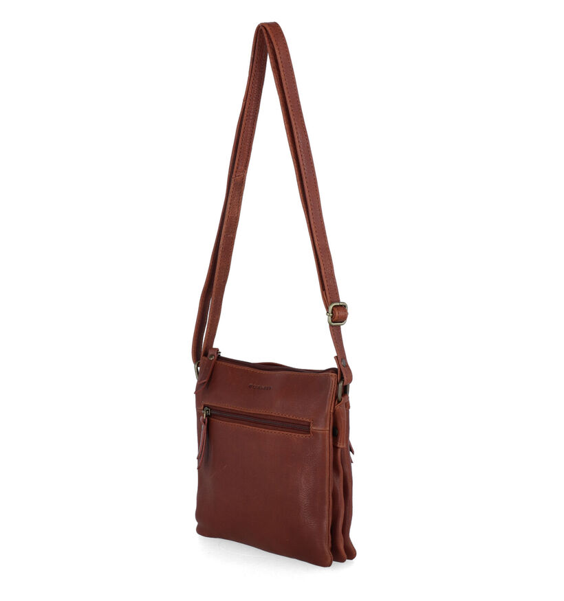 Burkely Ranger Cognac Crossbody Tas voor dames (333850)