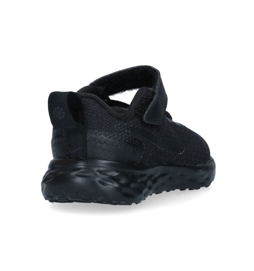 Nike Revolution 6 TD Baskets en Noir pour filles, garçons (325353)