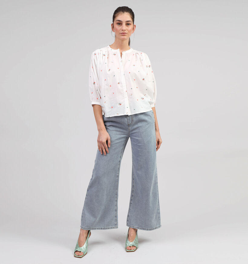 Rue Mazarine Naely Blouse en Blanc pour femmes (357923)