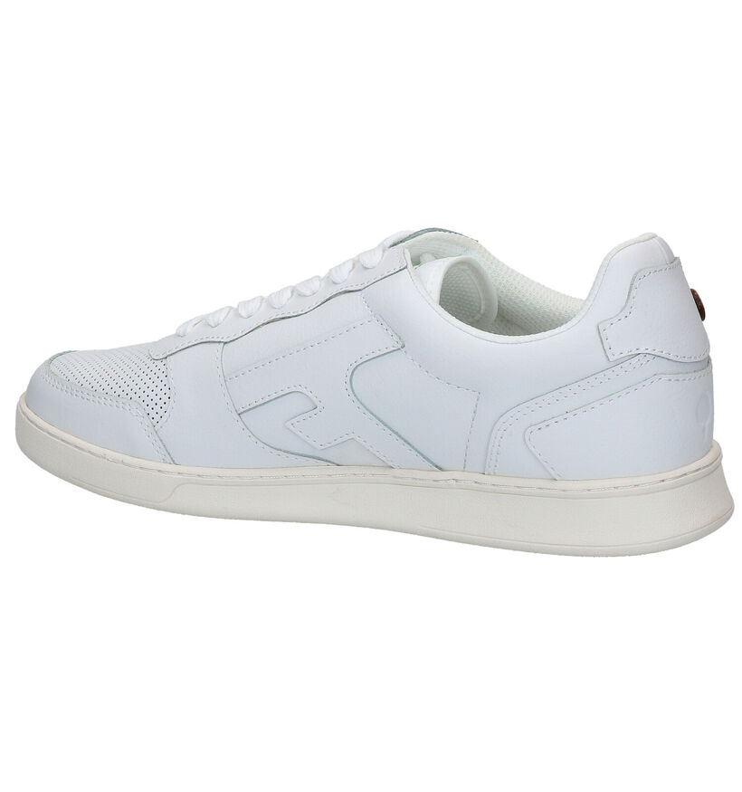 Faguo Hazel Witte Sneakers in leer (289026)