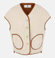 Laurent David Ecru Bodywarmer voor dames (382011)
