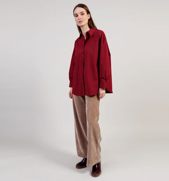 The Korner Blouses Bordeaux