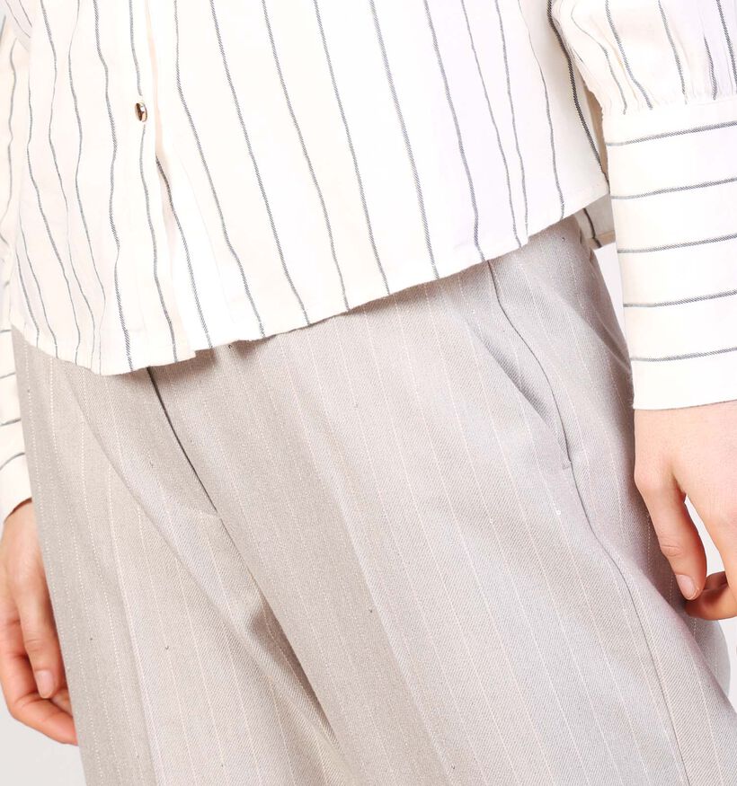 comma Beige Geklede Broek comma Beige Geklede Broek voor dames (364854)