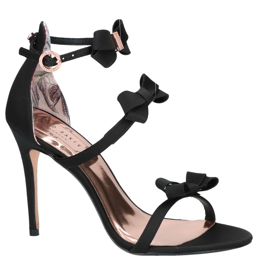 Ted Baker Nuscala Zwarte Sandalen in stof (213350)