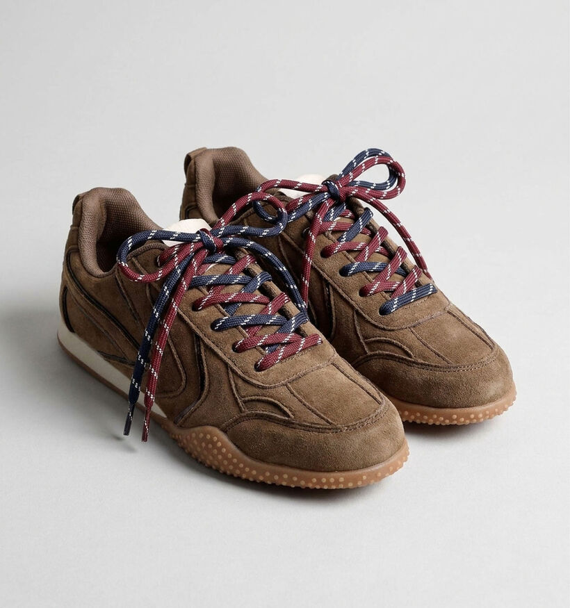 Laurent David Donkerblauwe/Bordeaux Veters (2 Paar) voor dames, meisjes, heren, jongens (385421)