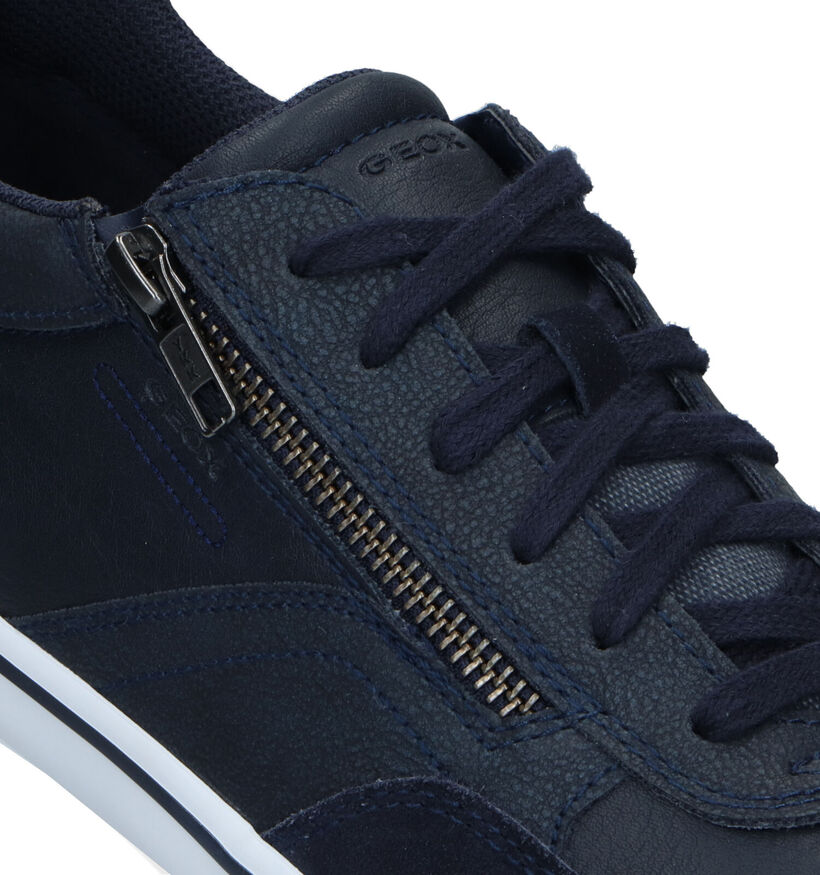 Geox Optek Elver Chaussures à lacets en Bleu pour hommes (320087) - pour semelles orthopédiques