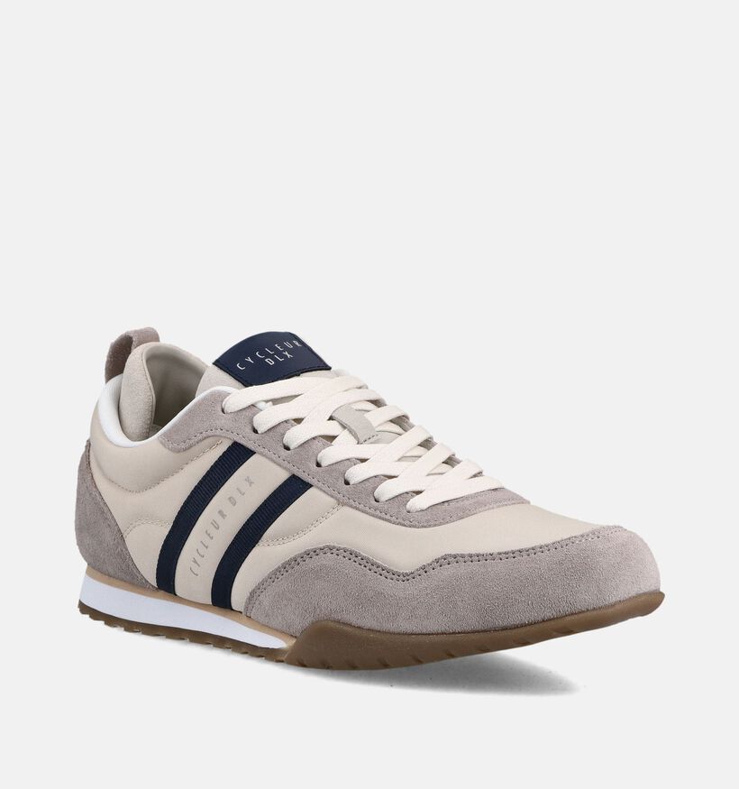 Cycleur de Luxe Beige Sneakers voor heren (370013) - geschikt voor steunzolen