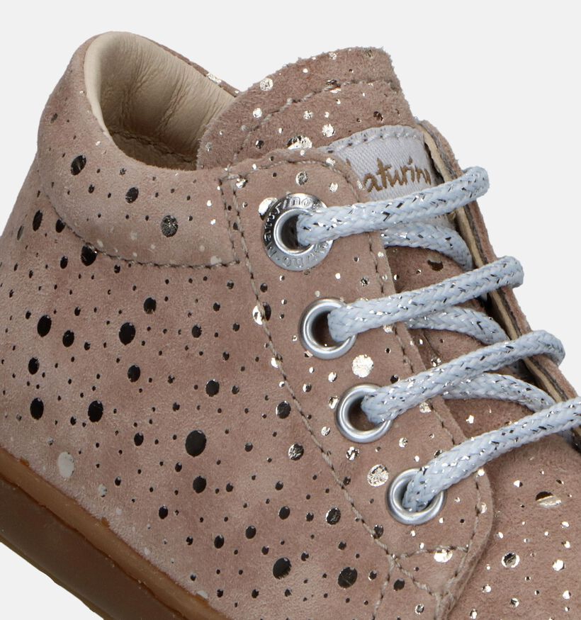 Naturino Cocoon Chaussures pour bébé en Taupe pour filles (331557) - pour semelles orthopédiques