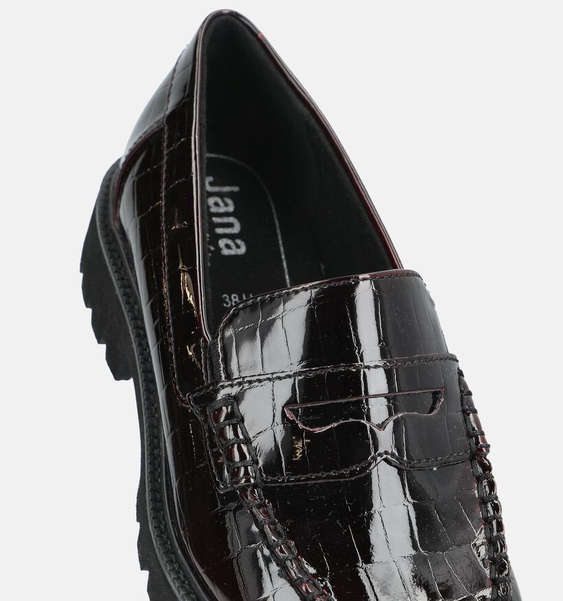 Jana Bordeaux Loafers voor dames (377088)