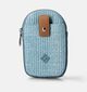 Pepe Moll Rafia Blauw Telefoontasje voor dames (359008)
