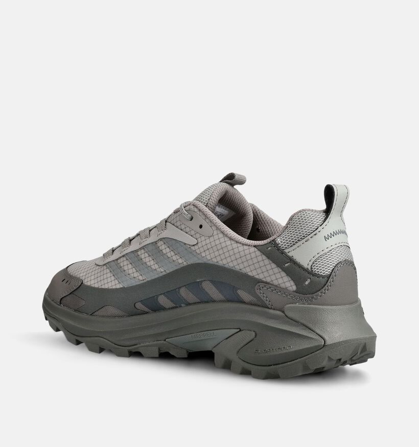 Merrell Moab Speed 2 Sport Grijze Wandelschoenen voor heren (368960) - geschikt voor steunzolen