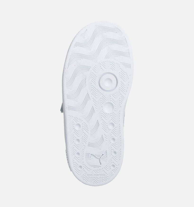 Puma Club II Groene Sneakers voor jongens, meisjes (359287) - geschikt voor steunzolen