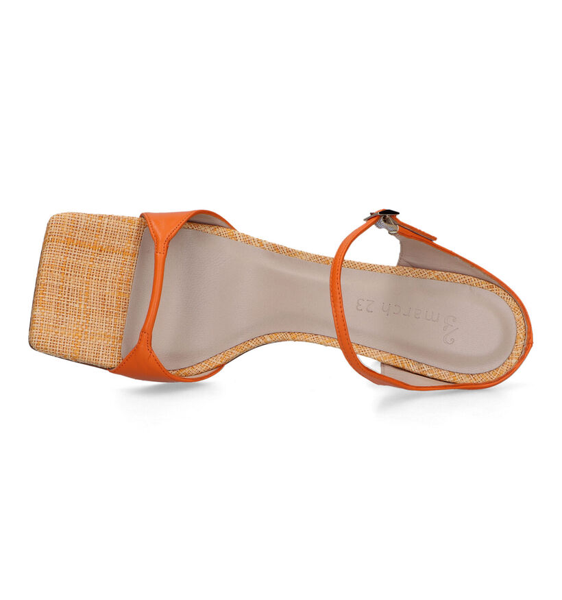 March23 Gabriella Mules en Orange pour femmes (321709)