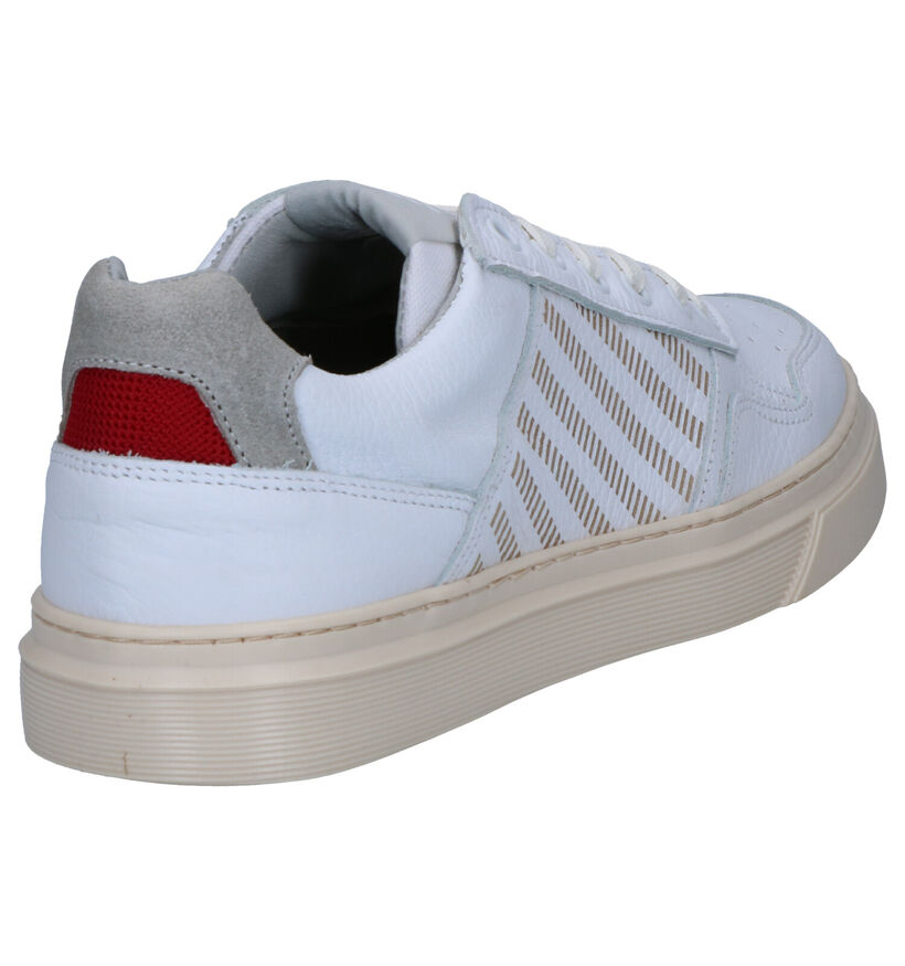 Bullboxer Sneakers Wit in leer (272195)