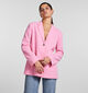 Pieces Vinsty Blazer oversized en Rose pour femmes (326802)