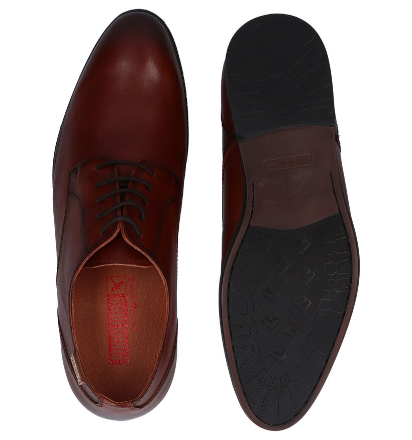 Pikolinos Bristol Cognac Chaussures Habillées en Cognac en cuir (289163)